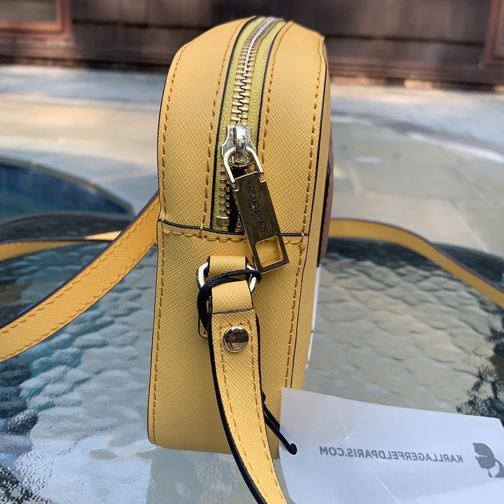New Karl Lagerfeld Paris Maybelle Cat Shoulder Bag - Picture 5 of 16